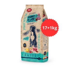   Alice Professional 17+1kg Adult Balance+ Rabbit & Lamb & Cranberry(Nyúl+Bárány+Áfonya)