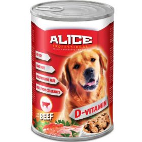 Alice Professional Dog konzerv (marha, 1240g)