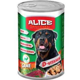 Alice Professional Dog konzerv (vad, 1240g)