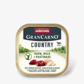   Animonda GranCarno Country (vad,csirke,petrezselyem) alutálkás - Felnőtt kutyák részére (150g)