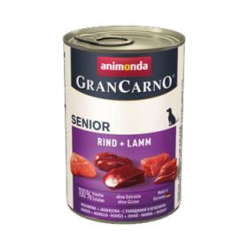  Animonda GranCarno Senior (borjú,bárány) konzerv - Idős kutyák részére (400g)