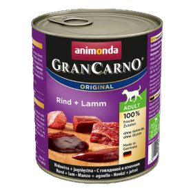   Animonda GranCarno Adult (marha,bárány) konzerv - Felnőtt kutyák részére (800g)