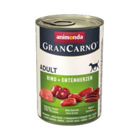   Animonda GranCarno Adult (marha,kacsaszív) konzerv - Felnőtt kutyák részére (400g)