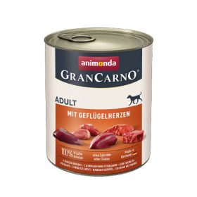   Animonda GranCarno Adult (baromfi szív) konzerv - Felnőtt kutyák részére (800g)