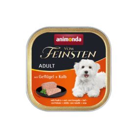   Animonda Vom Feinsten Adult (baromfi,borjú) alutálkás - Felnőtt kutyák részére (150g)