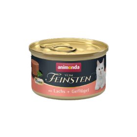   Animonda Vom Feinsten - nedvestáp (lazaccal,szárnyassal) macskák részére (85g)