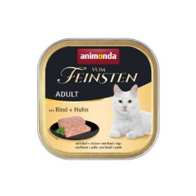   Animonda Vom Feinsten Adult (marha,csirke) alutálkás - Felnőtt macskák részére (100g)