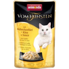   Animonda Vom Feinsten Pouch (csirkemell, sajt) alutasakos - Felnőtt macskák részére (50g) 18db