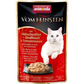   Animonda Vom Feinsten Pouch (csirkemell,marha-paradicsomszószban) alutasakos - Felnőtt macskák részére (50g) 18db