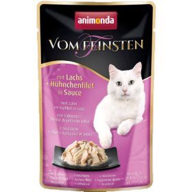   Animonda Vom Feinsten Pouch (lazac,csirkemell szószban) alutasakos - Felnőtt macskák részére (50g) 18db
