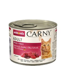   Animonda Carny Adult (marha,szív) konzerv - Felnőtt macskák részére (200g)