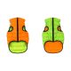 AiryVest kutyaruha kifordítható, XS 25, narancs-zöld