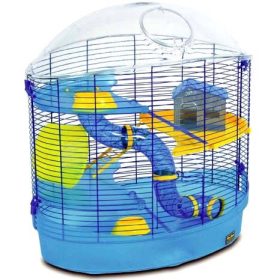   Comfy PetInn Maxi Merlino Cage - ketrec (kék) hörcsögök részére (56x36,5x58cm)