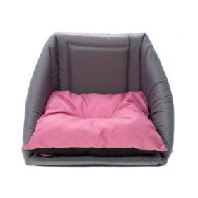   Kifutó Termék Comfy Lola Trio bed 3in1 - fekhely (szürke,rózsaszín) kutyák és macskák részére (43x43x39cm)