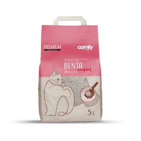   Comfy Benta Compact  - csomósodó, illatosított (babapúder) macskaalom (5 liter)