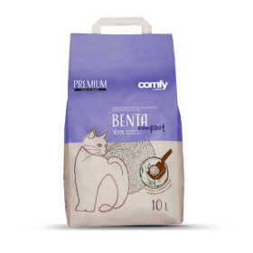   Comfy Benta Compact Standard - csomósodó, illatosított (levendula) macskaalom (10 liter)
