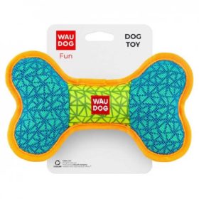   WAUDOG Fun Bone - játék (csont /kék) kutyák részére (20x12cm)