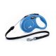 Flexi New Classic "S" (kék) - zsinóros automata póráz (8m)