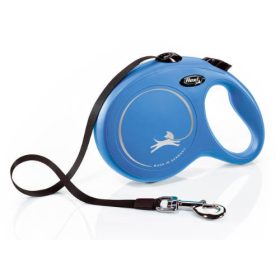   Flexi New Classic "L" (kék) - szalagos automata póráz (8m)