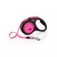Flexi New Neon "S" pink - szalagos automata póráz (5m)