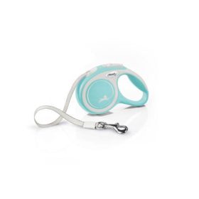   Flexi New Comfort "XS" (világoskék) - szalagos automata póráz (3m)