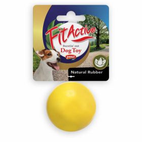   Fitactive Natural rubber Ball - gumi játék (tömör labda) kutyák részére (5cm)