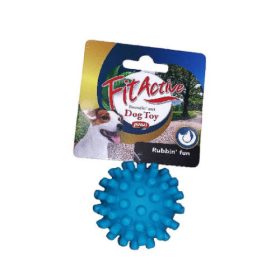   Fitactive Hedgehog Ball (süni labda) - Tüskés vinil játék kutyák részére (6cm)