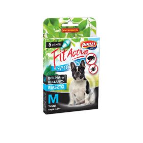   Fitactive Spot On Bolha- és kullancsriasztó kutya, (M) 5 pipetta