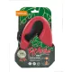 FitActive Retractable Dog Leash - automata szalagos póráz (piros) kutyák részére (L) 5 méter