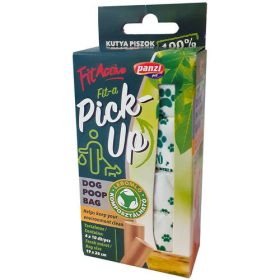   Fitactive Fit-a Pick-Up piszok zacskó lebomló 4db (4x10db/tekercs), 19x26cm