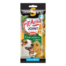   FitActive SNACK Denta-Sticks Hypoallergenic "S" - jutalomfalat (kollagén, répa) kutyák részére (140g)