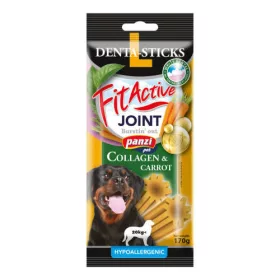   FitActive SNACK Denta-Sticks Hypoallergenic "L" - jutalomfalat (kollagén, répa) kutyák részére (170g)