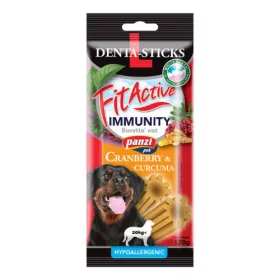   FitActive SNACK Denta-Sticks Hypoallergenic IMMUNITY "L" - jutalomfalat (vörösáfonya, kurkuma) kutyák részére (170g)