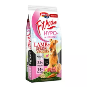   FitActive ORIGINALS ADULT HYPOALLERGENIC Lamb&Spring Veggies (bárány&tavaszi zöldségek) 15 + 1,5kg