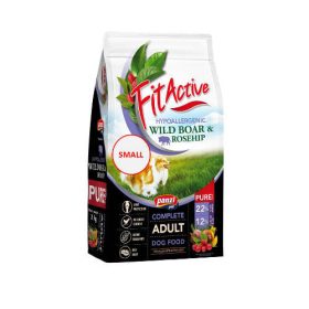   FitActive PURE 3kg Hypoallergenic WILD BOAR&ROSEHIP (vaddisznó, csipkebogyó) - SMALL