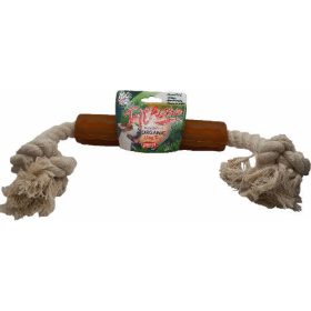   Fitactive natúr gumijáték Flosser kötélen - játék kutyák részére