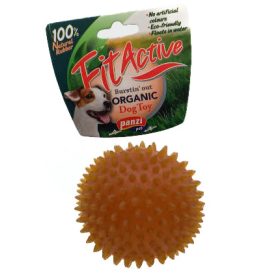   Fitactive natúr gumijáték Star labda M, közepes -kutyák részére