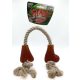Fitactive natúr gumijáték  Two Large Bone Ends - játék kutyák részére