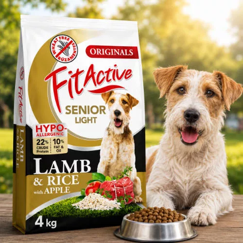 FitActive Wheatfree 4kg Senior Hypoallergenic LAMB