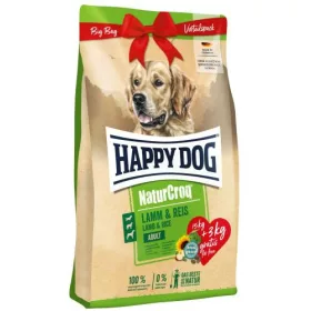   Happy Dog NaturCroq Lamb & Rice 15+3 kg  - Akciós túltöltött