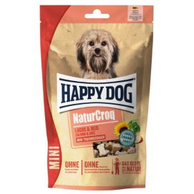 Happy Dog NaturCroq Mini Lazac Rizs 100g Jutalomfalat