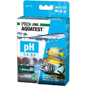   JBL PROAQUATEST pH 7,4-9,0 - gyorsteszt a pH érték meghatározására tavakban, édesvízi és sósvízi akváriumokban a 7,4-9,0 tartományban