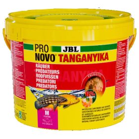   JBL ProNovo Tanganyika Flakes "M" - 8-20 cm-es akváriumi alaptáppehely ragadozó sügéreknek (5,5l/950g)(KIZÁRÓLAG RENDELÉSRE!)