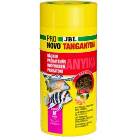  JBL ProNovo Tanganyika Grano "M" - 8-20 cm-es akváriumi alaptápgranulátum ragadozó sügérek számára  (1000ml/570g)