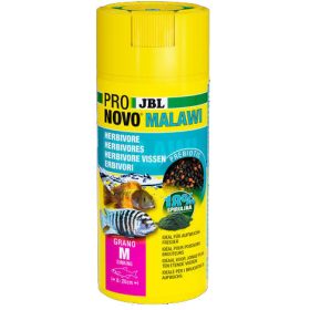   JBL Pronovo Malawi Flakes "M" - Akváriumi alaptáp granulátum 8-20 cm-es sügérek számára (250ml/125g)