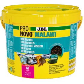   JBL Pronovo Malawi Grano "M" - Akváriumi alaptáp granulátum 8-20 cm-es sügérek számára (5,5l/2750g)