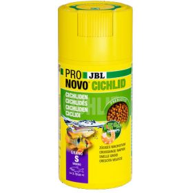   JBL Pronovo Cichlid Grano S - Alaptáp granulátum közepes méretű, 3-10 cm-es sügérek számára (100ml/52g)