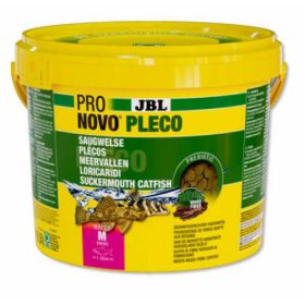   JBL Pronovo Pleco Wafer "M" - fatartalmú táptabletta növényevő harcsák számára 1-20 cm-ig (5,5l)