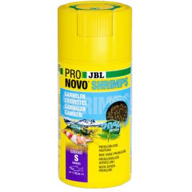   JBL ProNovo Shrimps Grano "S" - Akváriumi alapélelmiszer granulátum 1-20 cm-es garnélarákhoz (100ml/58g) CLICK