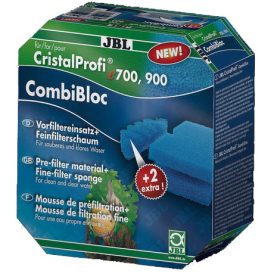   JBL CP e700/e900 CombiBloc - készlet előszűrő betétekkel és szűrőhabbal a CristalProfi e szűrőhöz (100g)(KIZÁRÓLAG RENDELÉSRE!)